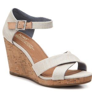 SIENNA WEDGE SANDAL - Natural Yarn Dye